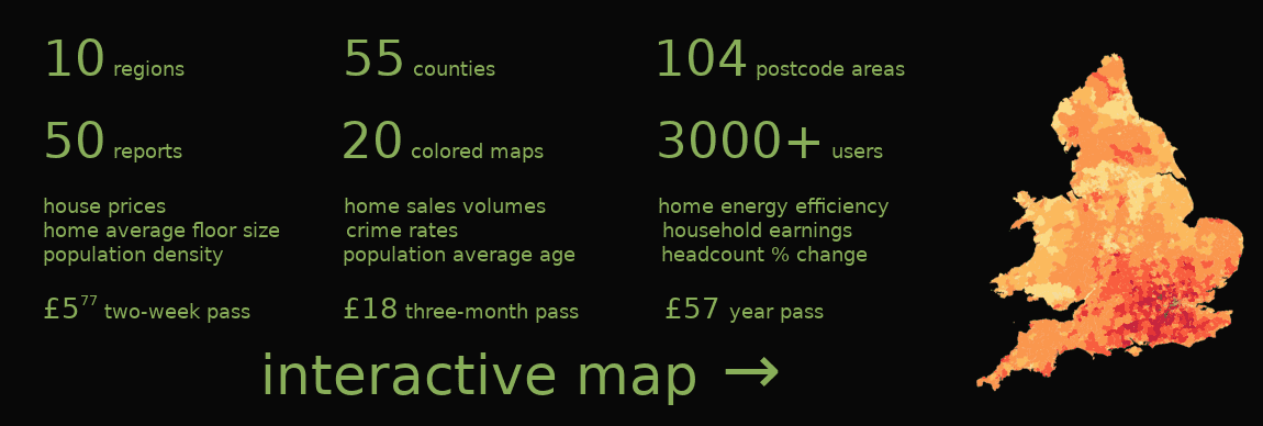 Plumplot area insights - interactive maps and charts